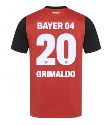 Bayer Leverkusen Alejandro Grimaldo #20 Primera Equipación 2024-25 Manga Corta